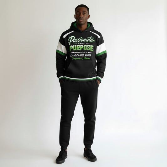 Passionate About Purpose Hoodie Black