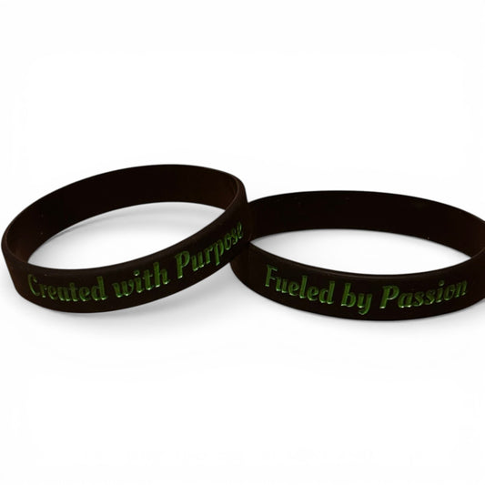Created with Purpose. Fueled by Passion-bracelet