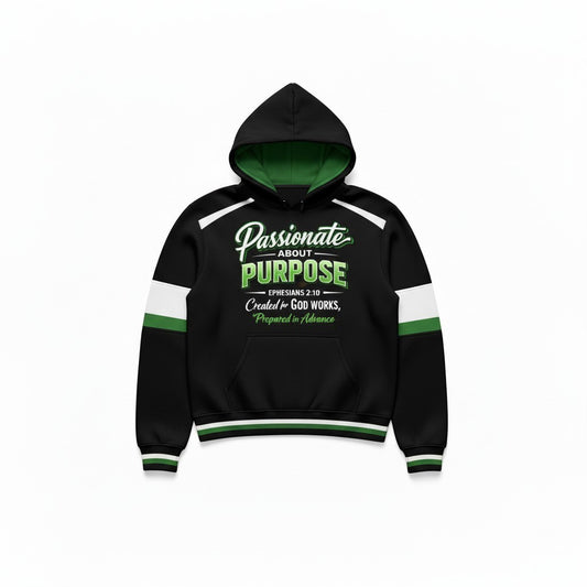 Passionate About Purpose Hoodie Black
