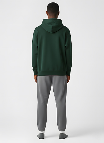 Deep Green Street Hoodie