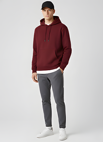 Charcoal Comfort Hoodie